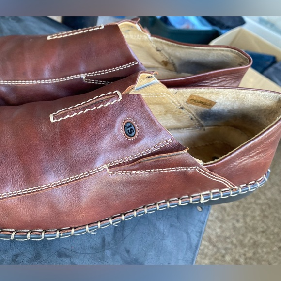 Josef Seibel Loafers Womens EU 41 / US 10 Brown Leather Slip On Shoes - Picture 5 of 9